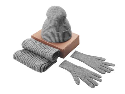 Подарочный набор «Nordend», серый меланж