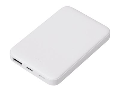 Внешний аккумулятор «Simp», 5000 мАч, белый