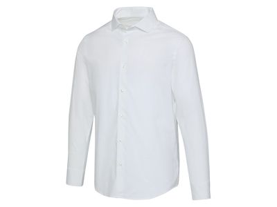 Carnelian мужская рубашка из поплина - Белый