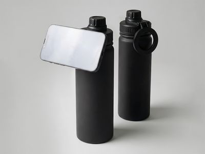 Вакуумная термобутылка с magsafe-держателем "INSIDER", 600 мл, черный