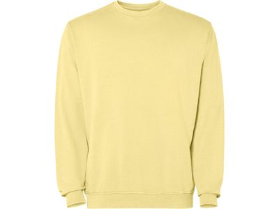 Свитшот «Jaya» унисекс, солнечно-желтый выстиранный WASHED