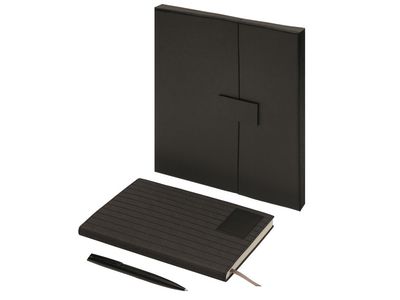 Подарочный набор "Bradburry &Co" с блокнотом А5 и ручкой, черный