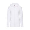 Толстовка женская без начеса LADIES LIGHTWEIGHT HOODED SWEAT 240, белый