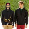 Толстовка Unique Hoodie, глубокий темно-синий_2XL, 80% хлопок, 20% полиэстер, 280 г/м2, темно-синий