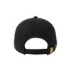 Бейсболка DAD HAT-S, 5 клиньев, металлическая застежка, черный