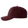 Бейсболка CREEP-S, 6 клиньев, металлическая застежка, бордовый