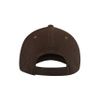 Бейсболка CORDY-S, 6 клиньев, коричневый