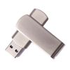 USB flash-карта SWING METAL (32Гб), серебристая, 5,3х1,7х0,9 см, металл, серебристый