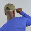 Бейсболка DAD HAT-S, 5 клиньев, металлическая застежка, бежевый