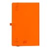 Бизнес-блокнот GRACY на резинке, формат А5, в линейку, оранжевый