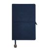 Ежедневник недатированный Fusion, А5, темно-синий, кремовый блок в линейку