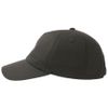Бейсболка DAD HAT-S, 5 клиньев, металлическая застежка, темно-серый