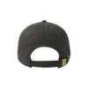Бейсболка DAD HAT-S, 5 клиньев, металлическая застежка, темно-серый