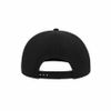 Бейсболка SNAP BACK, 6 клиньев, пластиковая застежка, черный, красный