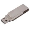 USB flash-карта SWING METAL (32Гб), серебристая, 5,3х1,7х0,9 см, металл, серебристый