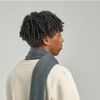 Шарф вязаный  WIND SCARF-S, черный