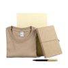 Набор подарочный Welcome Box: футболка LIBRA размер M/L, ежедневник, ручка в коробке, бежевый