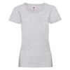 Футболка "Lady-Fit Valueweight T", серо-лиловый_S, 97% хлопок, 3% п/э; 165 г/м2, серый