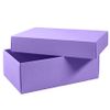 Коробка картонная, "COLOR" 11,5*6*17 см; фиолетовый