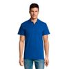 Рубашка поло мужская SUMMER II, ярко-синий, 2XL, 100% хлопок, 170 г/м2, синий
