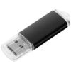 USB flash-карта "Assorti" (16Гб), черная, 5,8х1,7х0,8 см, металл, черный