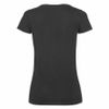 Футболка "Lady-Fit V-Neck T", черный_L, 95% х/б, 5% эластан, 210 г/м2, черный