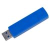 USB flash-карта "Twist" (8Гб),синяя, 6х1,7х1см,пластик, синий