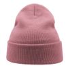 Шапка вязаная  двойная Wind-S, светло-розовый