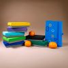 Коробка подарочная CRAFT BOX размер 17,5 x 11,5 x 4 см, белый, серый
