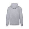 Толстовка без начеса LIGHTWEIGHT HOODED SWEAT 240, серый меланж