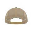 Бейсболка RAPPER CANVAS-S, 5 клиньев, пластиковая застёжка, оливковый, хаки