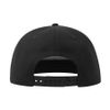 Бейсболка SNAP FIVE-S, 5 клиньев, пластиковая застежка, черный