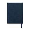 Ежедневник недатированный Solas, формат А5, с магнитом темно-синий, кремовый блок  в линейку