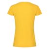 Футболка женская "Original T", желтый_XL, 100% х/б, 145 г/м2, желтый