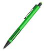 Ручка шариковая со стилусом IMPRESS TOUCH, прорезиненный грип, зеленый