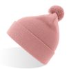 Шапка вязаная детская с помпоном KID WIND-S, розовый