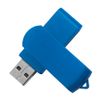 USB flash-карта SWING (8Гб), синий, 6,0х1,8х1,1 см, пластик, синий