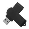 USB flash-карта SWING (8Гб), черный, 6,0х1,8х1,1 см, пластик, черный