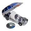 CD-холдер "Автомобиль" для 80 дисков, серебристый