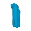 Толстовка женская без начеса LIGHTWEIGH HOODED SWEAT 240, голубой лазурный