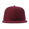 Бейсболка SNAP BACK-S, 6 клиньев, пластиковая застежка, темно-красный