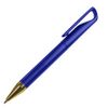 Ручка шариковая GLOSSY GOLD, сизый, золотистый