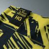 Образец снуд с  сублимационной печатью и жаккардовым логотипом, 100% полиэстер, 32*25 см, черный, желтый