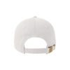 Бейсболка DAD HAT-S, 5 клиньев, металлическая застежка, белый