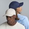 Бейсболка DAD HAT-S, 5 клиньев, металлическая застежка, бежевый