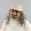 Бейсболка CHAO, 5 клиньев, пластиковая застежка, бежевый