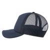 Бейсболка RAPPER-S, 5 клиньев, пластиковая застёжка, темно-синий