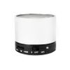 Портативная bluetooth-колонка "Martins",белый, 5,9х5 см,пластик,металл