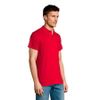 Рубашка поло мужская SUMMER II, красный, XL, 100% хлопок, 170 г/м2, красный