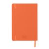 Бизнес-блокнот "RILY", формат А5, оранжевый, блок в точку